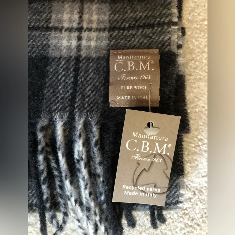 Men’s New Pure Wool Italian Scarf